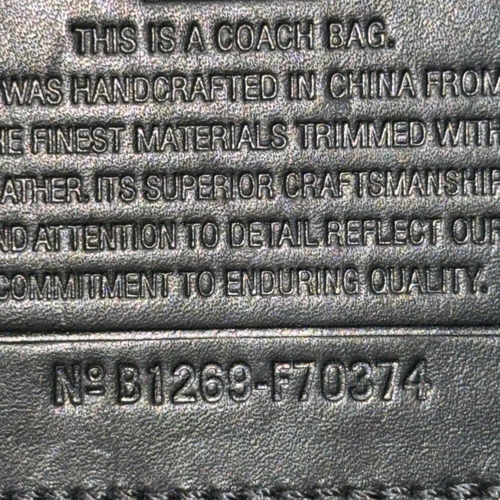 Coach Business 2-way Bag F70374